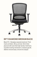 Office Chair-BFT DIAMOND MB BK
