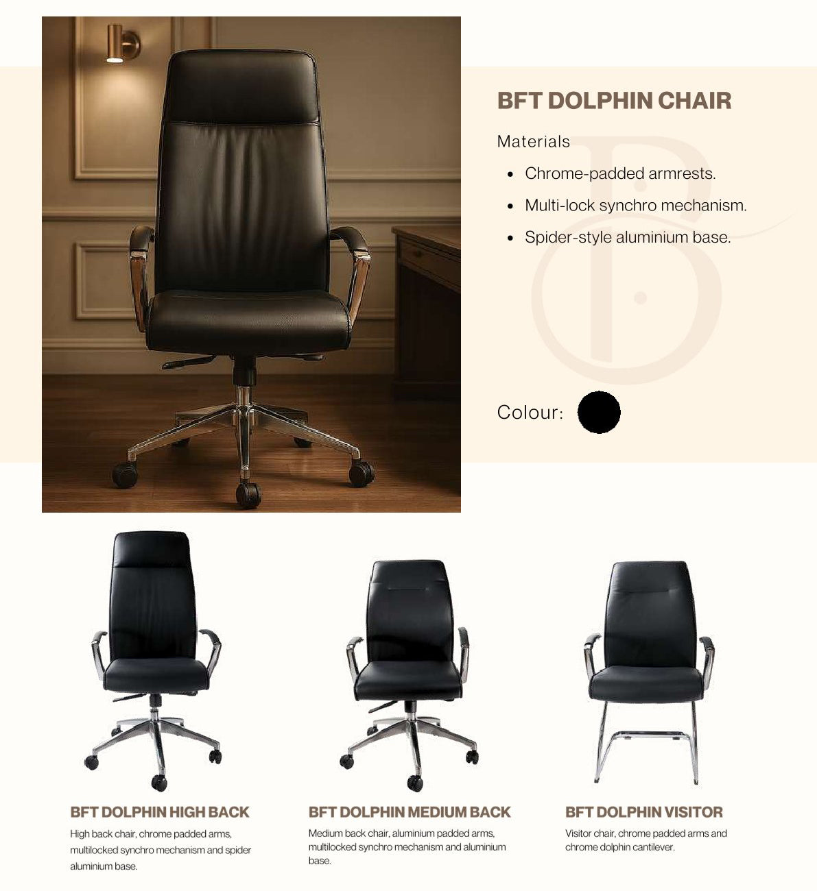 Office Chair-BFT DOLPHIN VC