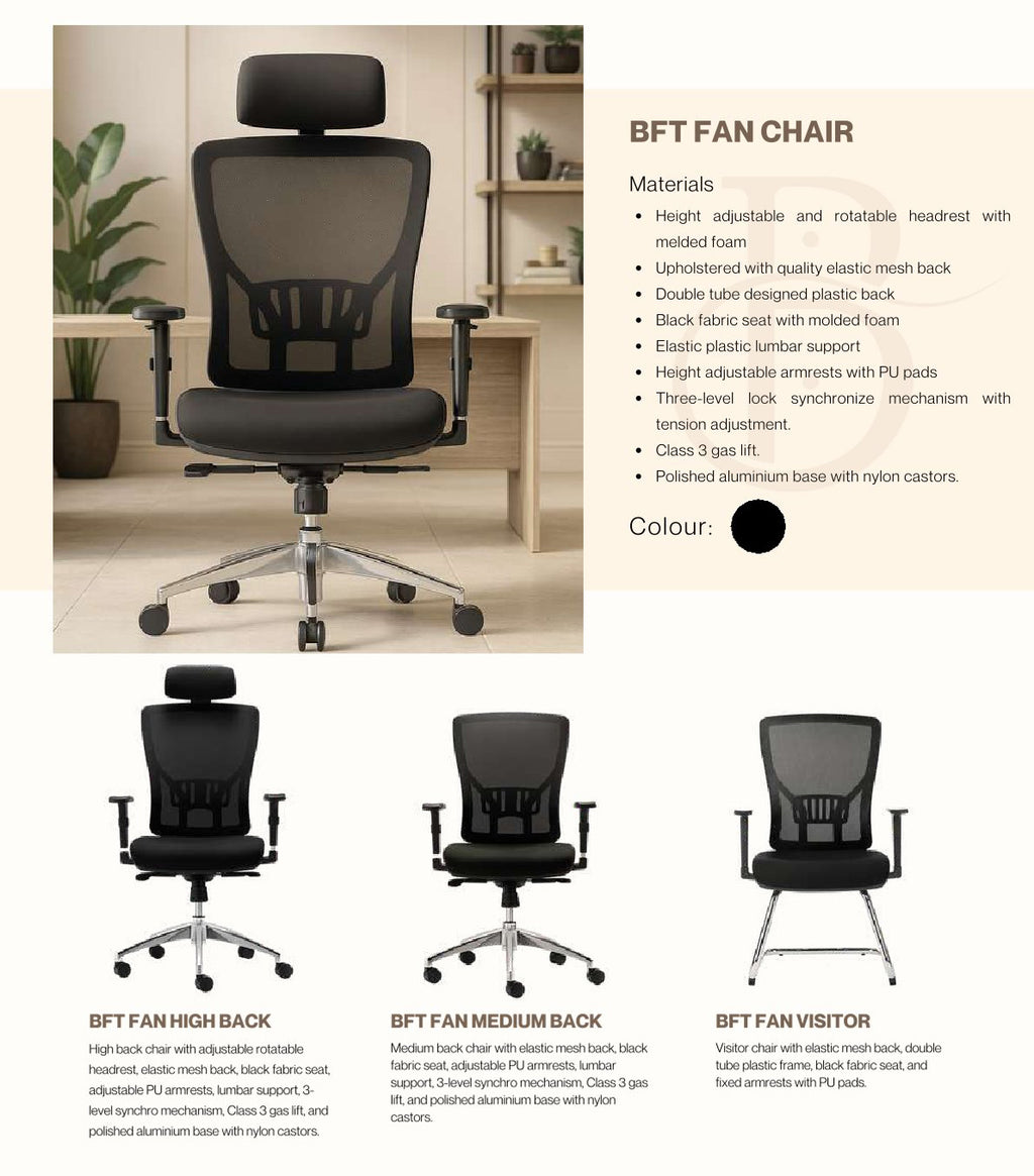 Office Chair-BFT FAN MB