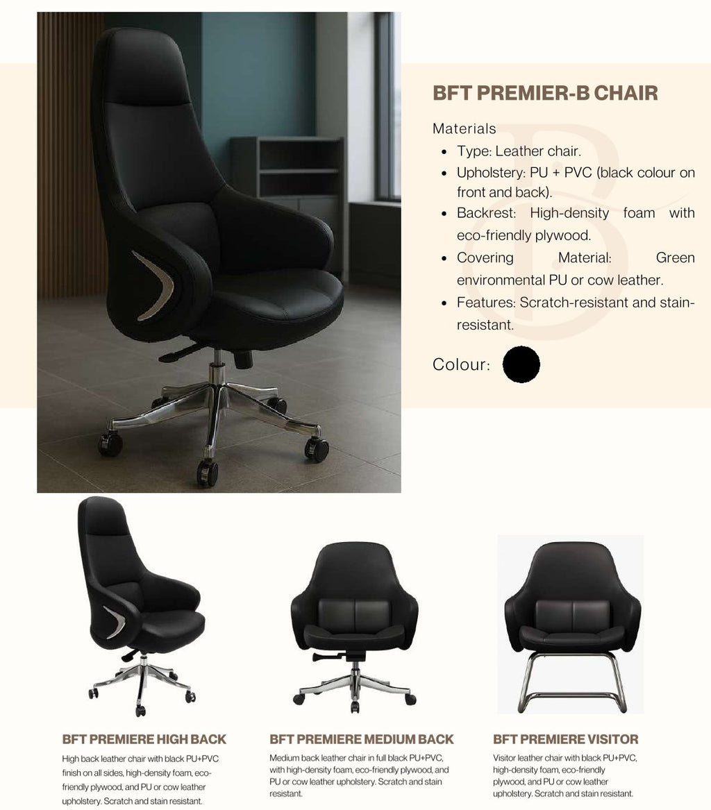 Office Chair-BFT Premiere MB-BK