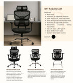 Office Chair-BFT RADA BK VC
