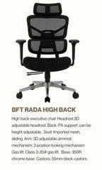 Office Chair-BFT RADA BK HB