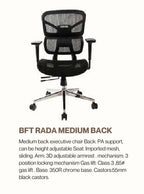 Office Chair-BFT RADA BK MB