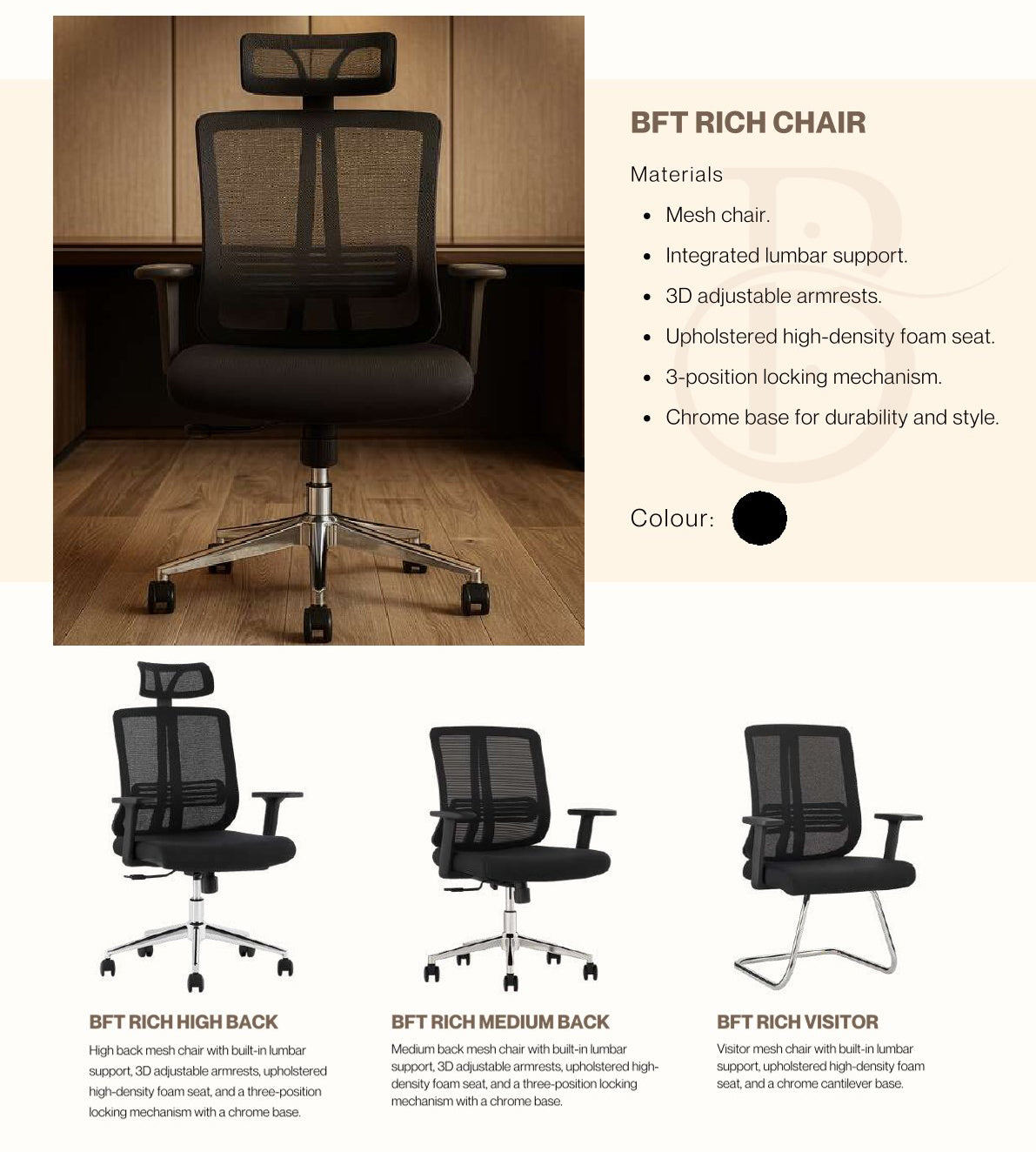 Office Chair-BFT RICH MB