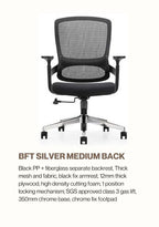 Office Chair-BFT SILVER MB