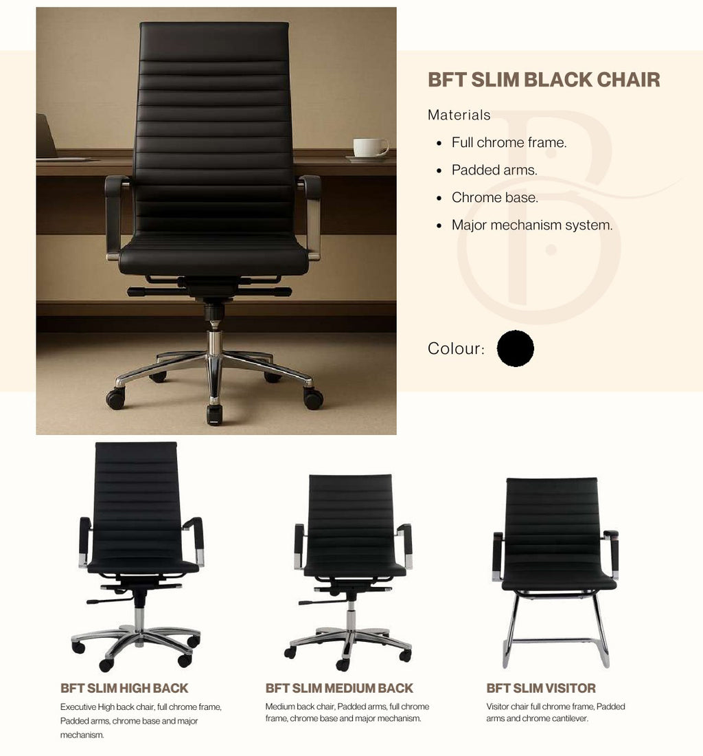 Office Chair-BFT SLIM BK MB