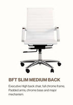 Office Chair-BFT SLIM WHITE MB