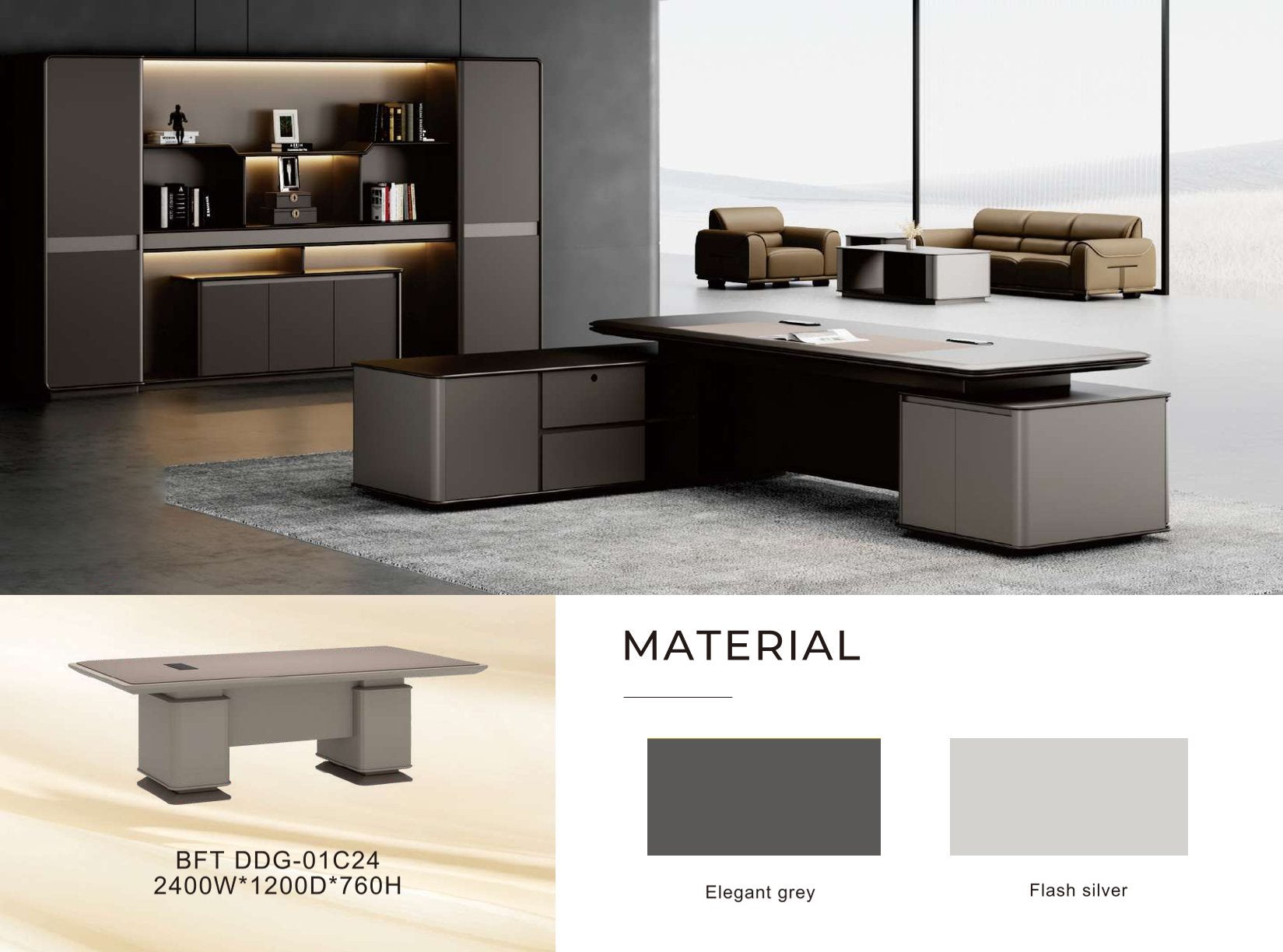 Office Table-BFT DDG-01C24-2
