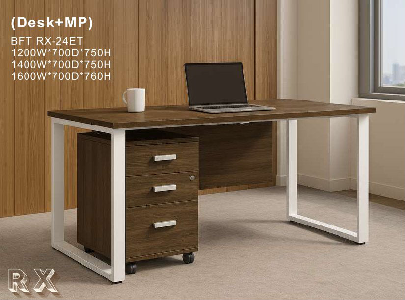 Office Table-BFT RX-24ET-Brown
