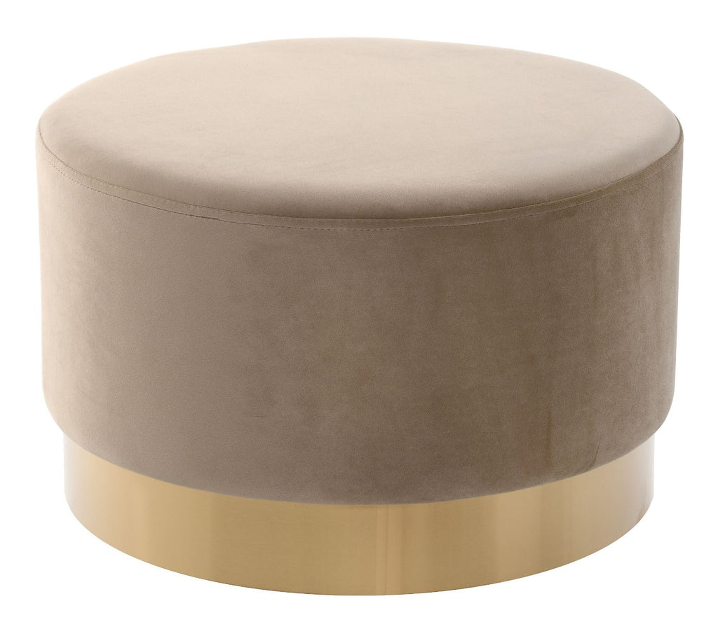 Custom Barrel-Shaped Ottoman-Stylish Sofa Companion with Storage/Standard Options & Premium Fabric Choices