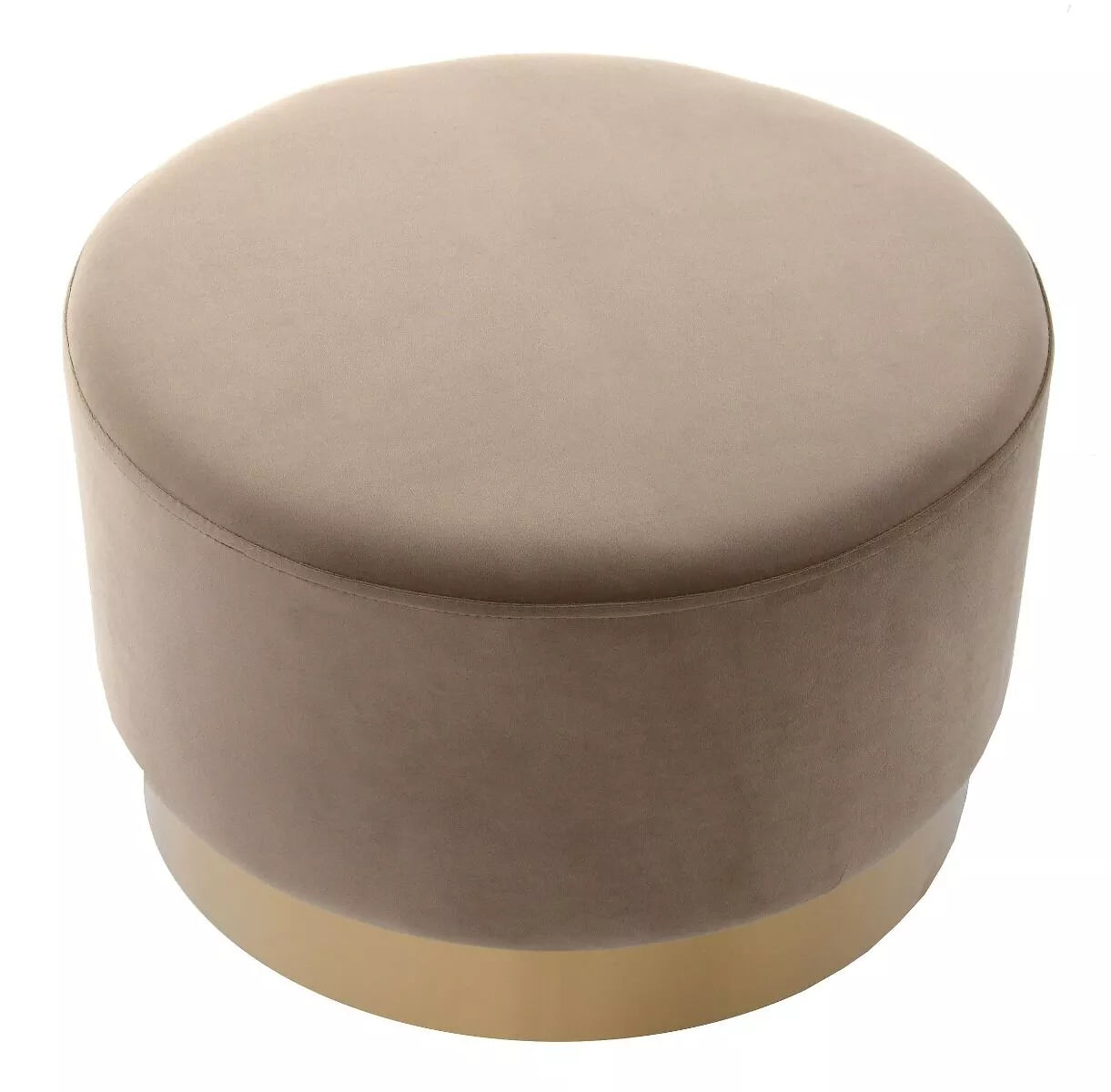Custom Barrel-Shaped Ottoman-Stylish Sofa Companion with Storage/Standard Options & Premium Fabric Choices