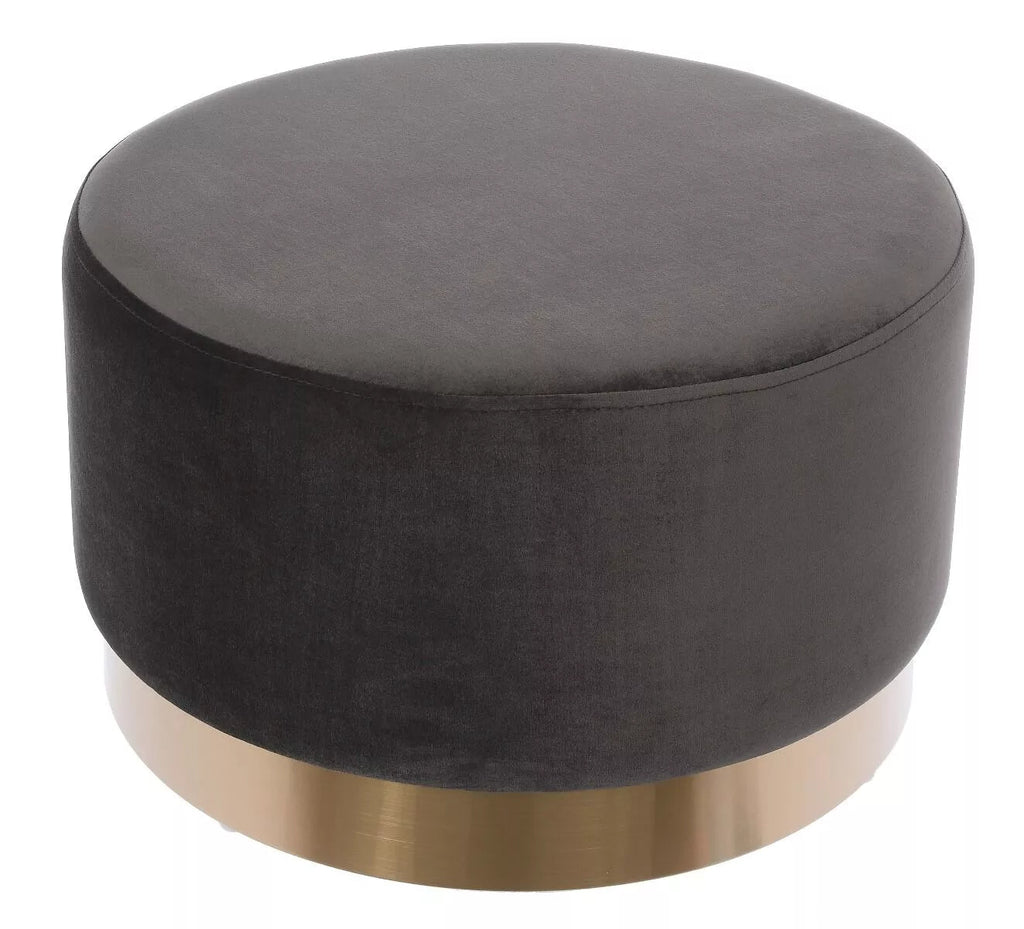 Custom Barrel-Shaped Ottoman-Stylish Sofa Companion with Storage/Standard Options & Premium Fabric Choices