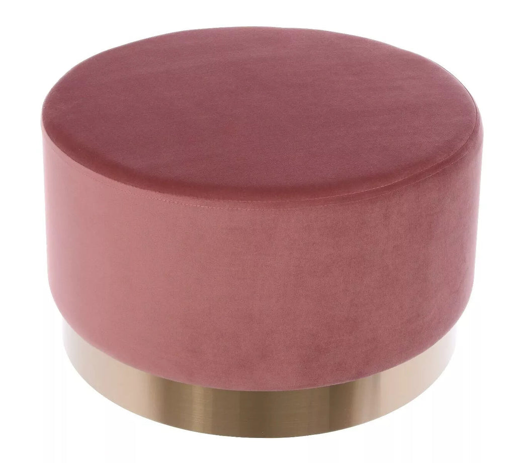 Custom Barrel-Shaped Ottoman-Stylish Sofa Companion with Storage/Standard Options & Premium Fabric Choices