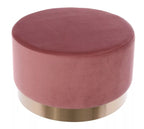 Custom Barrel-Shaped Ottoman-Stylish Sofa Companion with Storage/Standard Options & Premium Fabric Choices