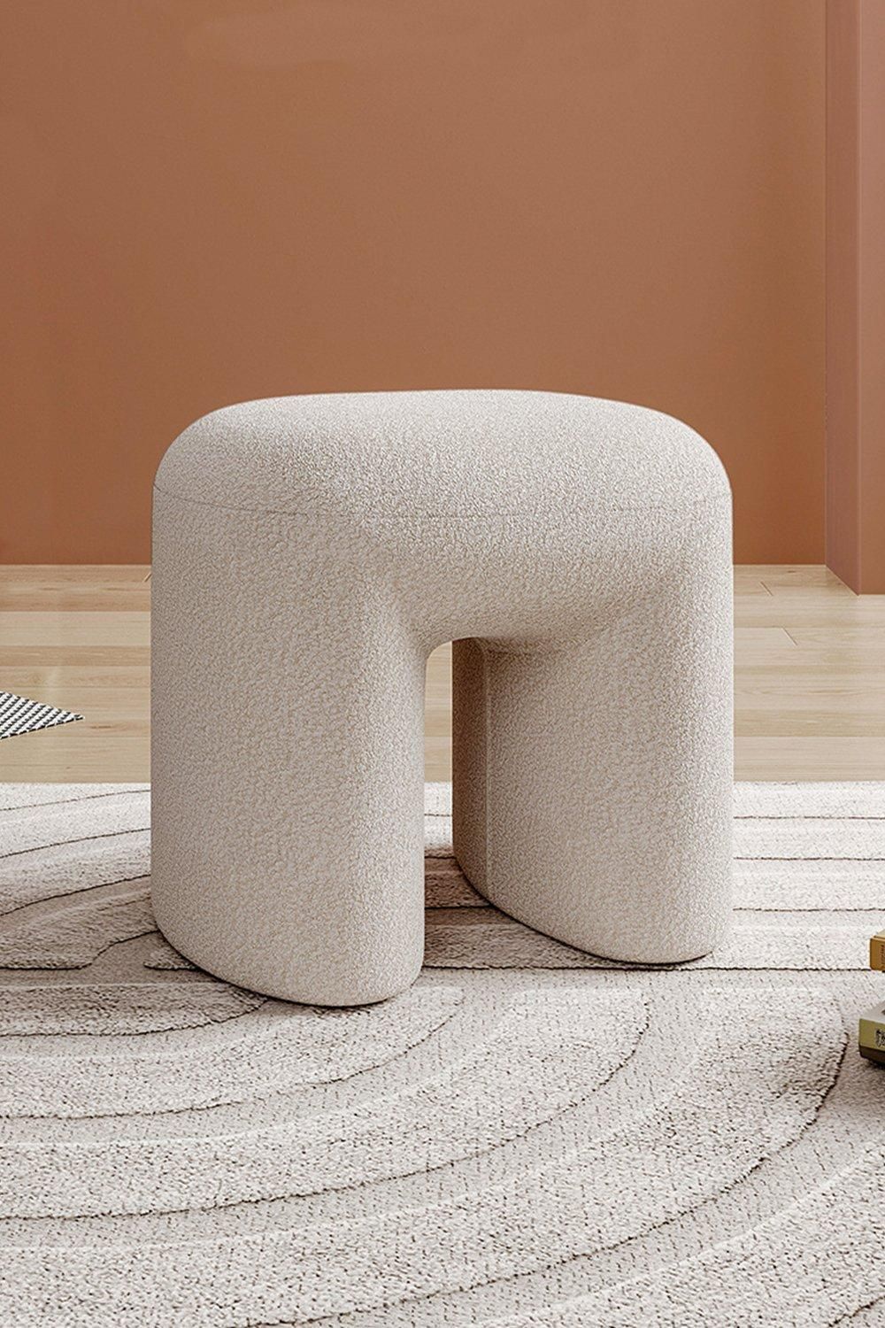Custom Barrel-Shaped Ottoman-Stylish Sofa Companion with Storage/Standard Options & Premium Fabric Choices