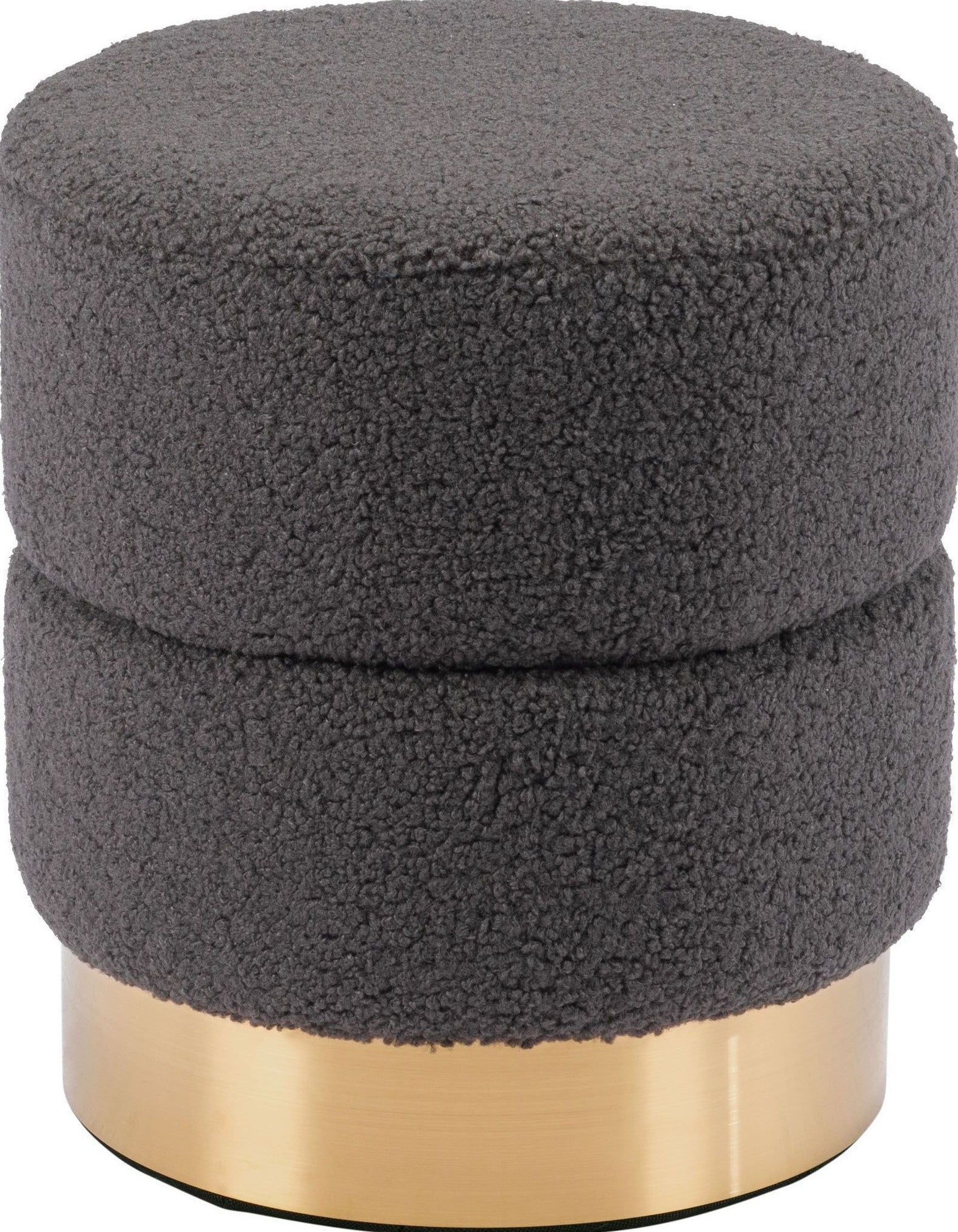 Custom Barrel-Shaped Ottoman-Stylish Sofa Companion with Storage/Standard Options & Premium Fabric Choices