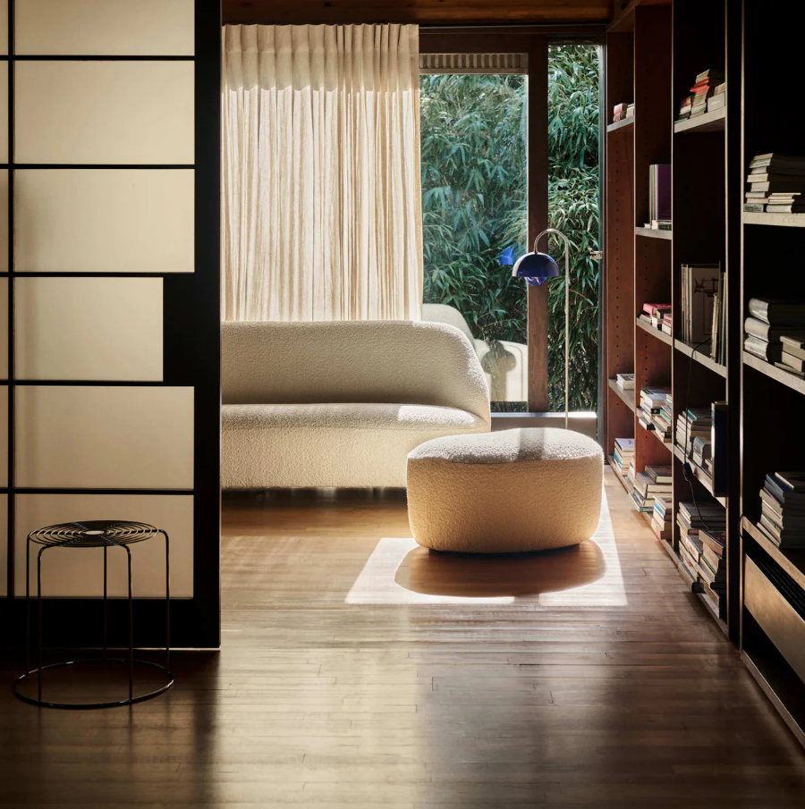 Custom Barrel-Shaped Ottoman-Stylish Sofa Companion with Storage/Standard Options & Premium Fabric Choices
