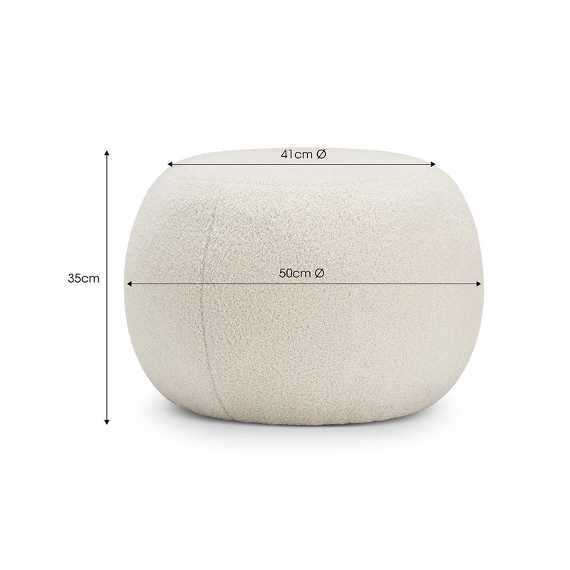 Custom Barrel-Shaped Ottoman-Stylish Sofa Companion with Storage/Standard Options & Premium Fabric Choices
