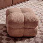 Custom Barrel-Shaped Ottoman-Stylish Sofa Companion with Storage/Standard Options & Premium Fabric Choices