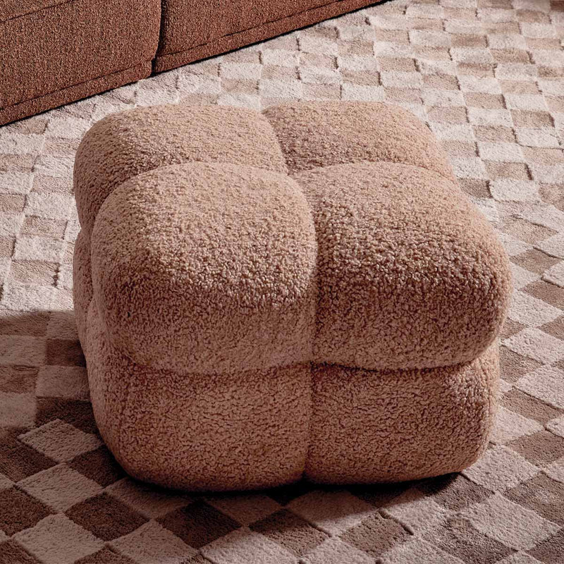 Custom Barrel-Shaped Ottoman-Stylish Sofa Companion with Storage/Standard Options & Premium Fabric Choices