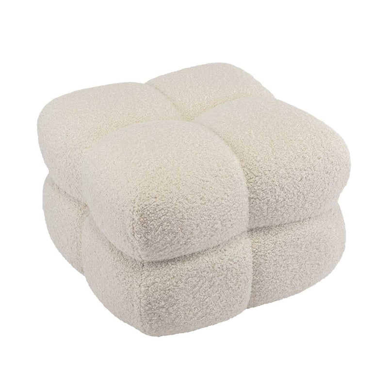 Custom Barrel-Shaped Ottoman-Stylish Sofa Companion with Storage/Standard Options & Premium Fabric Choices