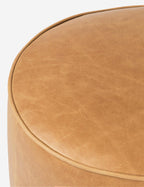 Custom Barrel-Shaped Ottoman-Stylish Sofa Companion with Storage/Standard Options & Premium Fabric Choices