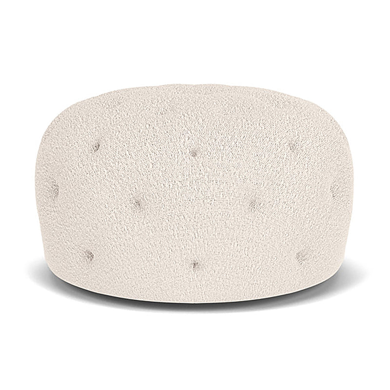 Custom Barrel-Shaped Ottoman-Stylish Sofa Companion with Storage/Standard Options & Premium Fabric Choices
