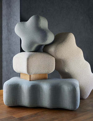 Custom Barrel-Shaped Ottoman-Stylish Sofa Companion with Storage/Standard Options & Premium Fabric Choices
