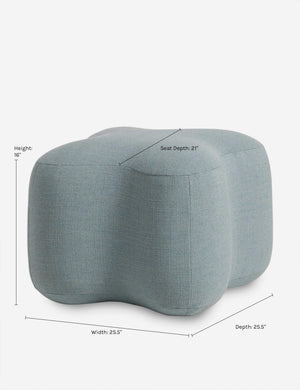 Custom Barrel-Shaped Ottoman-Stylish Sofa Companion with Storage/Standard Options & Premium Fabric Choices
