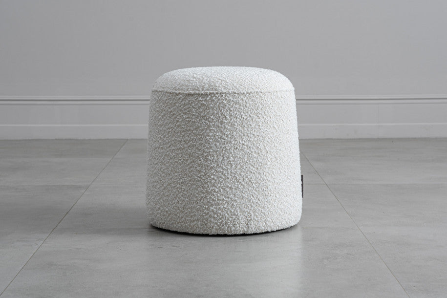 Custom Barrel-Shaped Ottoman-Stylish Sofa Companion with Storage/Standard Options & Premium Fabric Choices