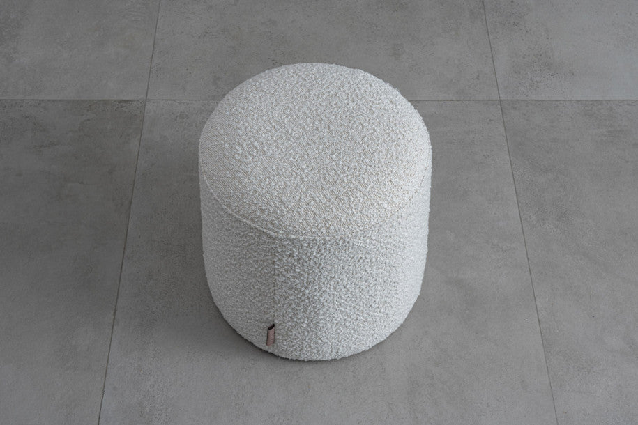 Custom Barrel-Shaped Ottoman-Stylish Sofa Companion with Storage/Standard Options & Premium Fabric Choices