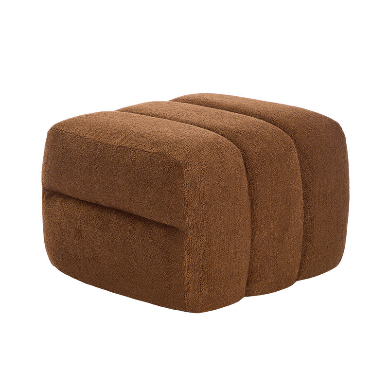 Custom Barrel-Shaped Ottoman-Stylish Sofa Companion with Storage/Standard Options & Premium Fabric Choices