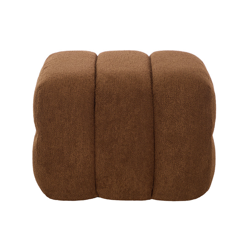 Custom Barrel-Shaped Ottoman-Stylish Sofa Companion with Storage/Standard Options & Premium Fabric Choices