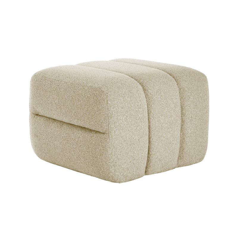 Custom Barrel-Shaped Ottoman-Stylish Sofa Companion with Storage/Standard Options & Premium Fabric Choices