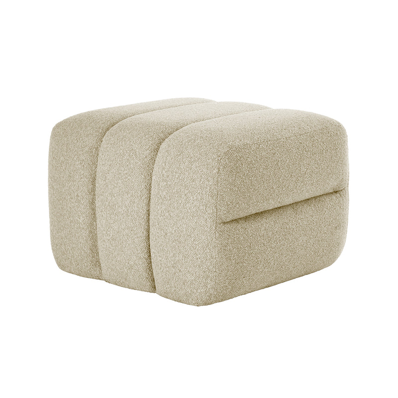 Custom Barrel-Shaped Ottoman-Stylish Sofa Companion with Storage/Standard Options & Premium Fabric Choices