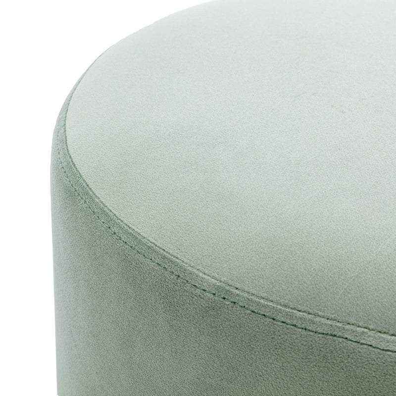 Custom Barrel-Shaped Ottoman-Stylish Sofa Companion with Storage/Standard Options & Premium Fabric Choices