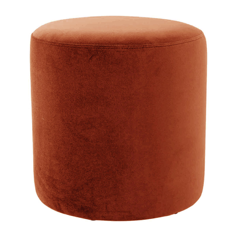Custom Barrel-Shaped Ottoman-Stylish Sofa Companion with Storage/Standard Options & Premium Fabric Choices