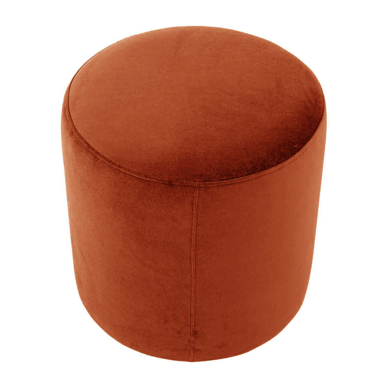 Custom Barrel-Shaped Ottoman-Stylish Sofa Companion with Storage/Standard Options & Premium Fabric Choices
