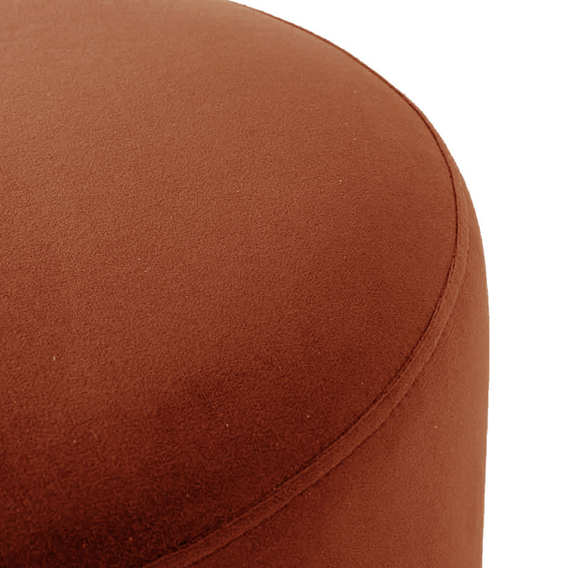 Custom Barrel-Shaped Ottoman-Stylish Sofa Companion with Storage/Standard Options & Premium Fabric Choices