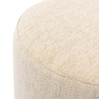 Custom Barrel-Shaped Ottoman-Stylish Sofa Companion with Storage/Standard Options & Premium Fabric Choices