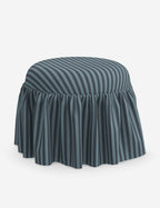 Custom Barrel-Shaped Ottoman-Stylish Sofa Companion with Storage/Standard Options & Premium Fabric Choices