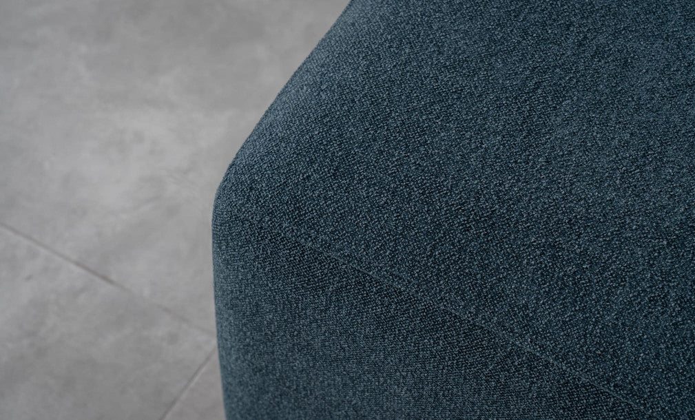 Custom Barrel-Shaped Ottoman-Stylish Sofa Companion with Storage/Standard Options & Premium Fabric Choices