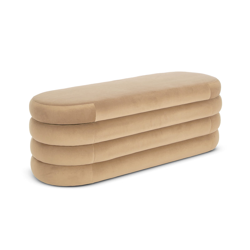 Custom Barrel-Shaped Ottoman-Stylish Sofa Companion with Storage/Standard Options & Premium Fabric Choices