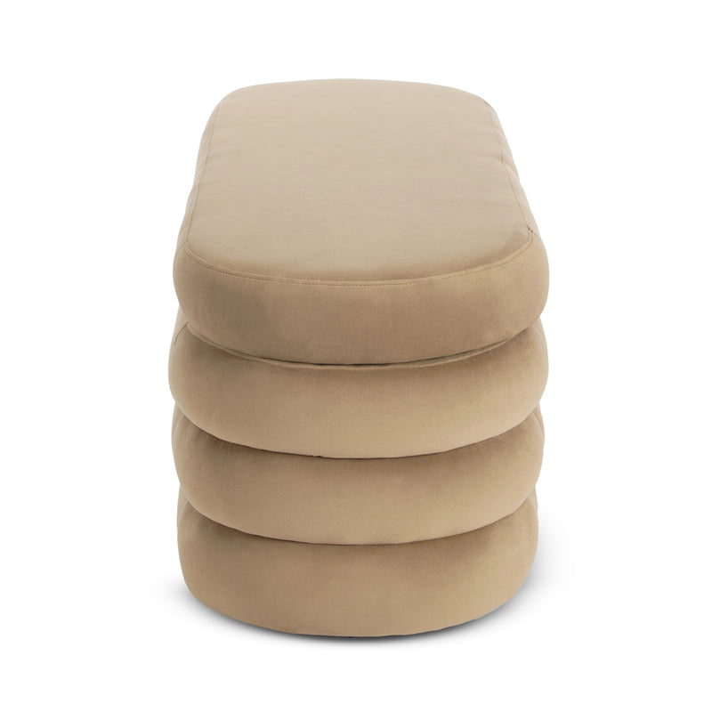 Custom Barrel-Shaped Ottoman-Stylish Sofa Companion with Storage/Standard Options & Premium Fabric Choices