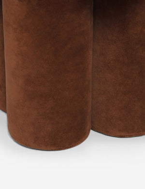 Custom Barrel-Shaped Ottoman-Stylish Sofa Companion with Storage/Standard Options & Premium Fabric Choices