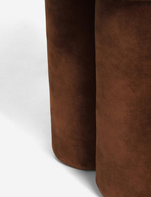 Custom Barrel-Shaped Ottoman-Stylish Sofa Companion with Storage/Standard Options & Premium Fabric Choices