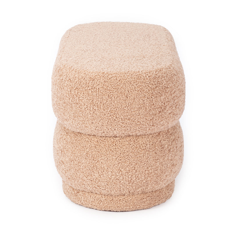 Custom Barrel-Shaped Ottoman-Stylish Sofa Companion with Storage/Standard Options & Premium Fabric Choices