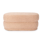 Custom Barrel-Shaped Ottoman-Stylish Sofa Companion with Storage/Standard Options & Premium Fabric Choices
