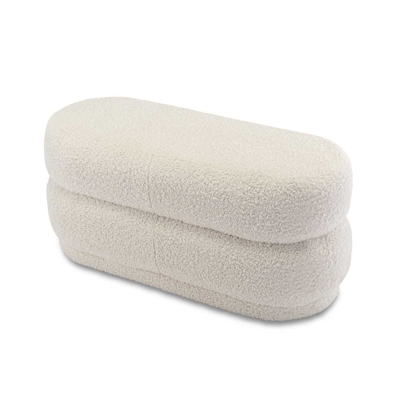 Custom Barrel-Shaped Ottoman-Stylish Sofa Companion with Storage/Standard Options & Premium Fabric Choices