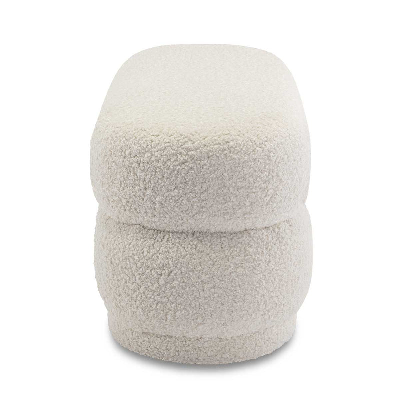 Custom Barrel-Shaped Ottoman-Stylish Sofa Companion with Storage/Standard Options & Premium Fabric Choices